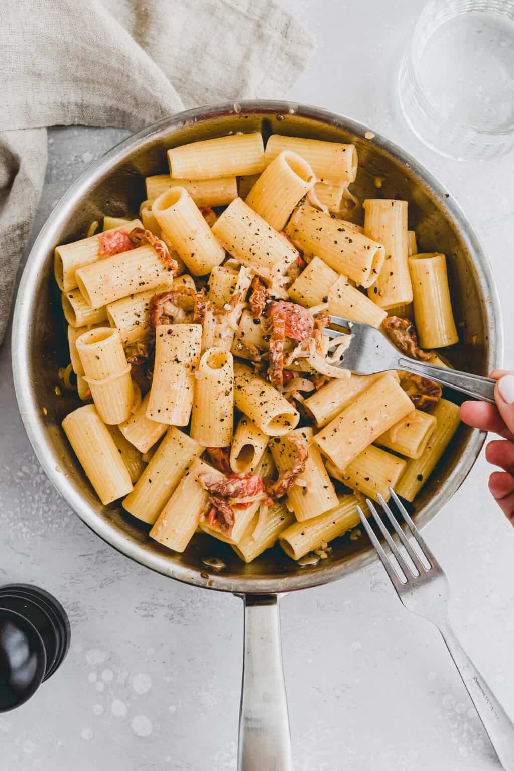 Creamy SunDried Tomato Pasta Recipe Aline Made