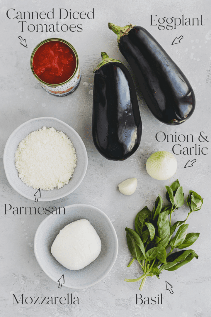 Eggplant Parmesan Ingredients