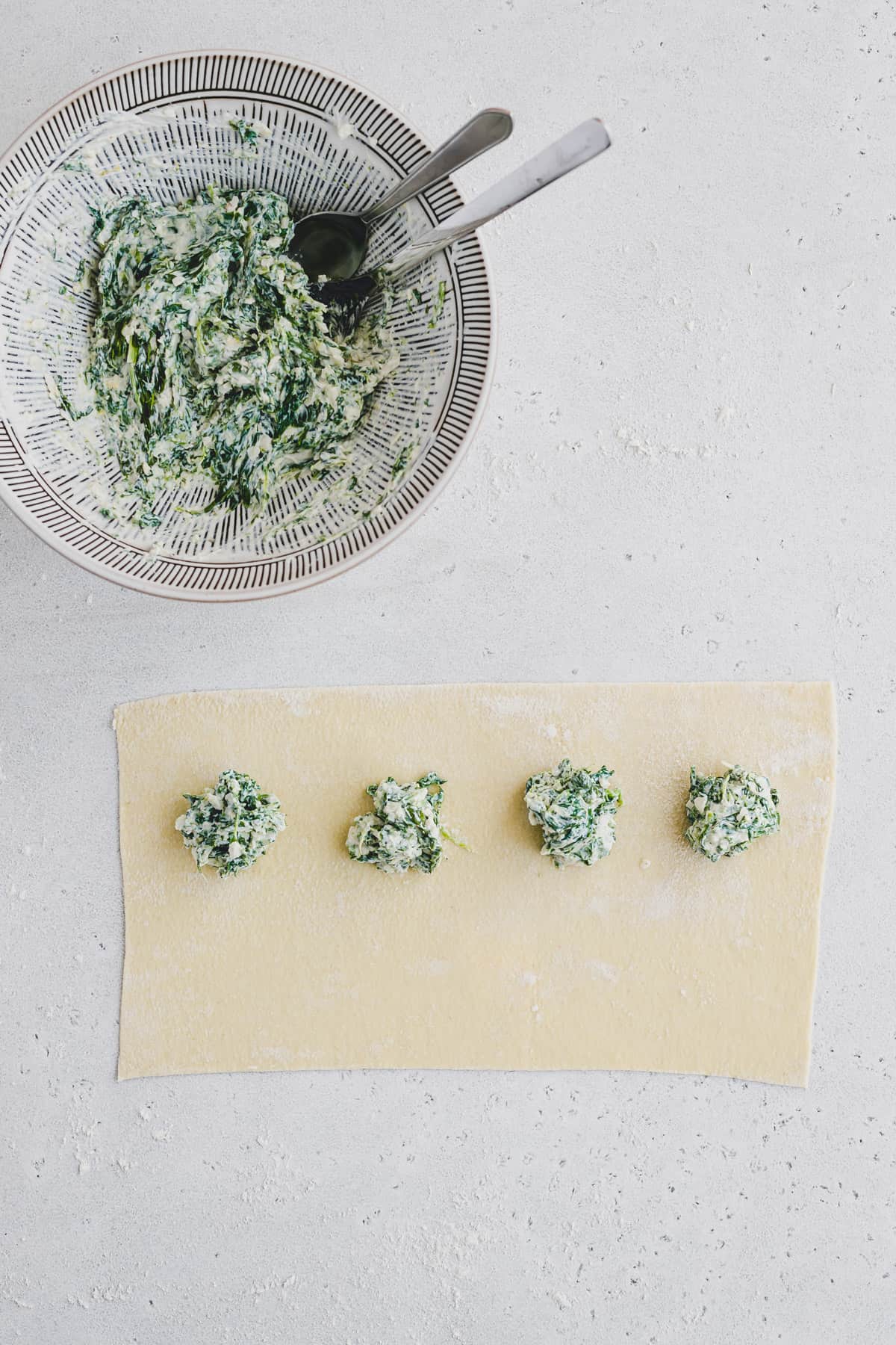 Spinach Ricotta Ravioli Recipe Step-1