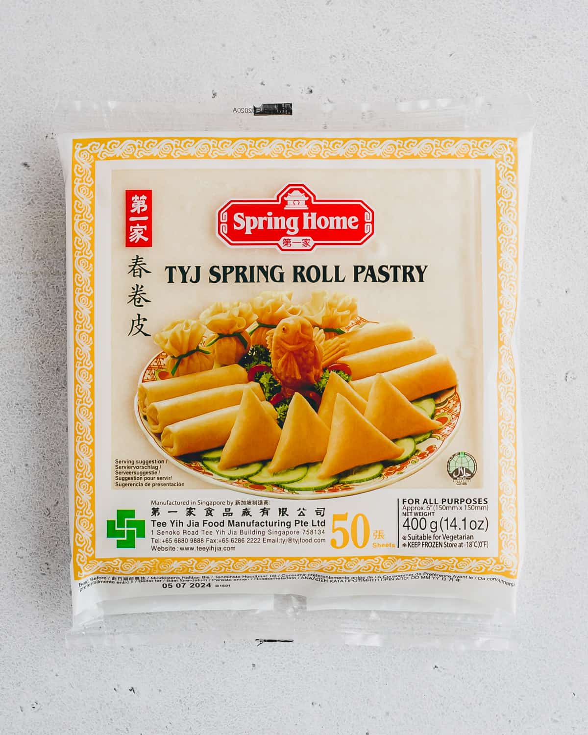 spring roll wrappers