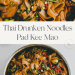 Thai Drunken Noodles Pinterest Pin