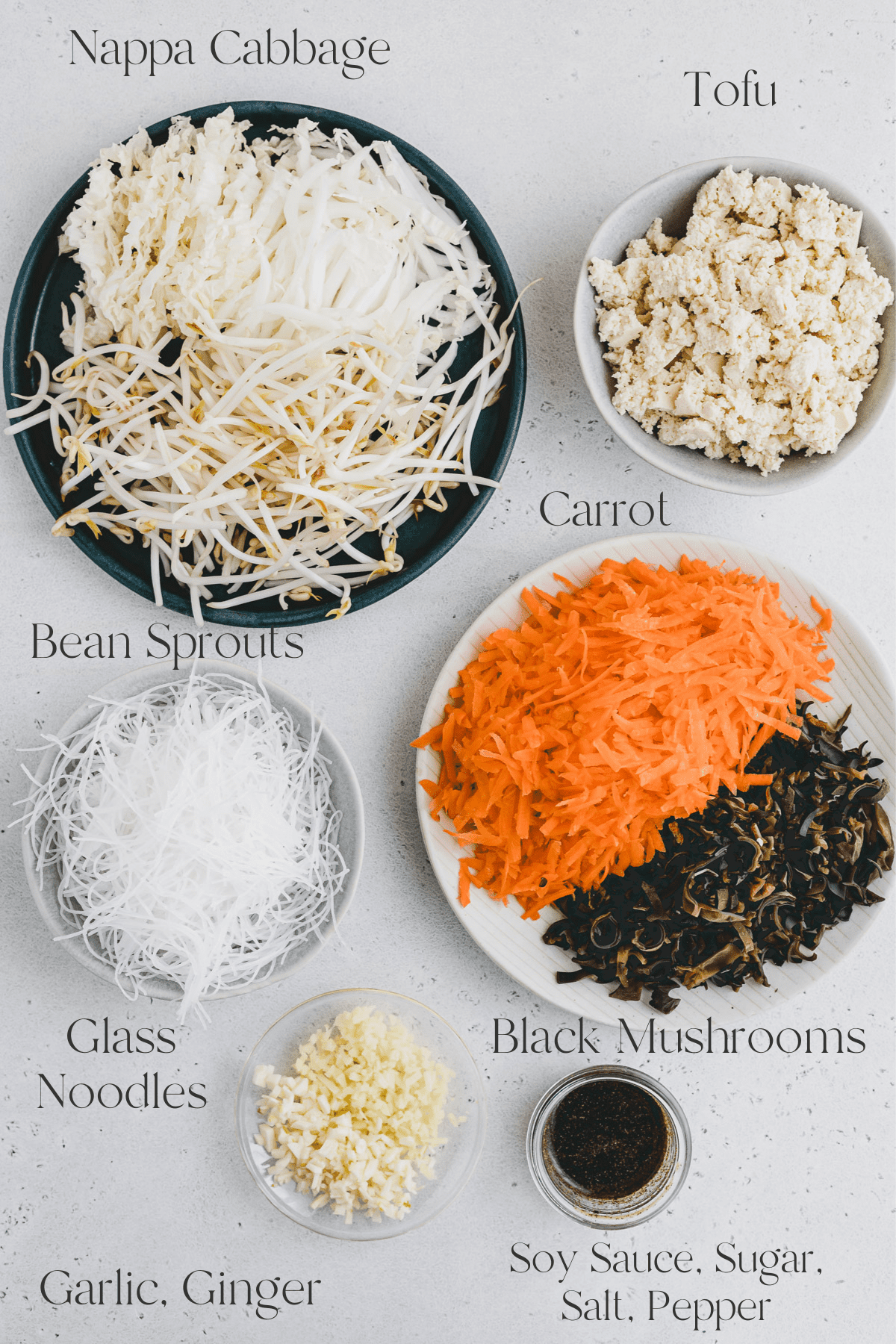 Thai Spring Rolls Recipe Ingredients