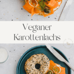 Veganer Karottenlachs Pinterest Pin