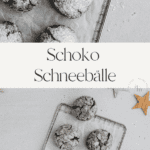 Schoko Schneebälle Pinterest Pin