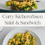 Curry Kichererbsensalat Pinterest Pin