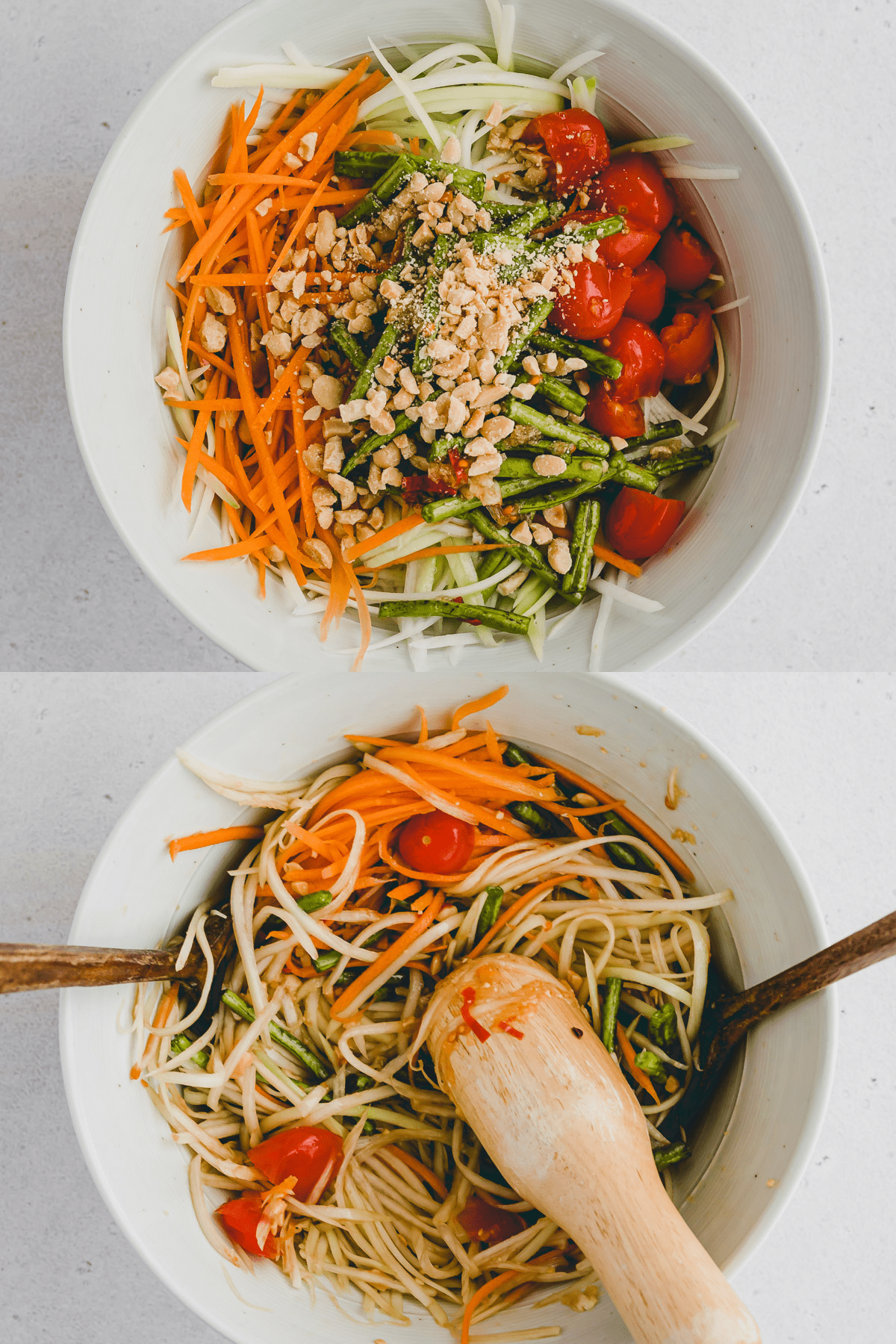 EASY THAI GREEN PAPAYA SALAD - sammywongskitchen