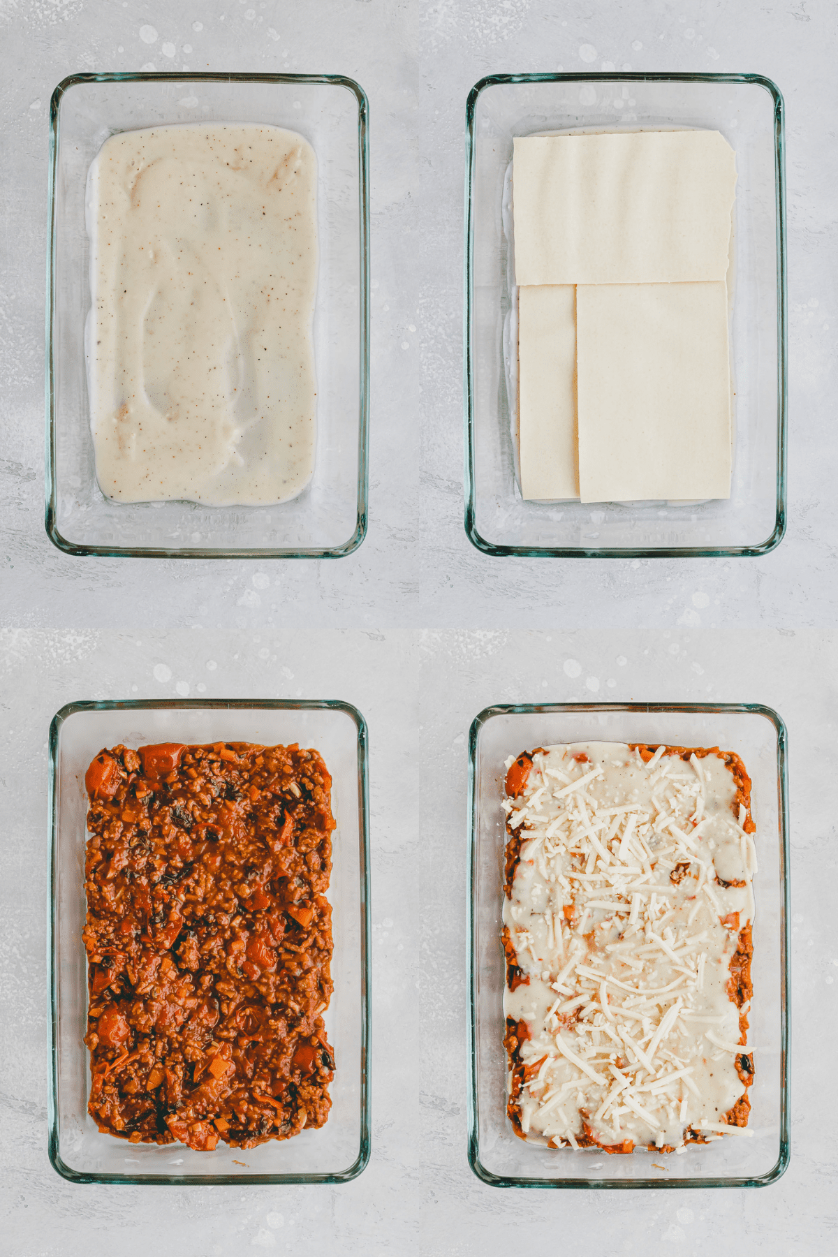 Vegan Lasagna Bolognese Recipe Step 6-9