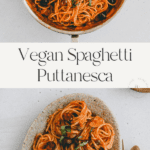 Vegan Puttanesca Pinterest Pin