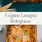 vegane lasagne bolognese pinterest pin