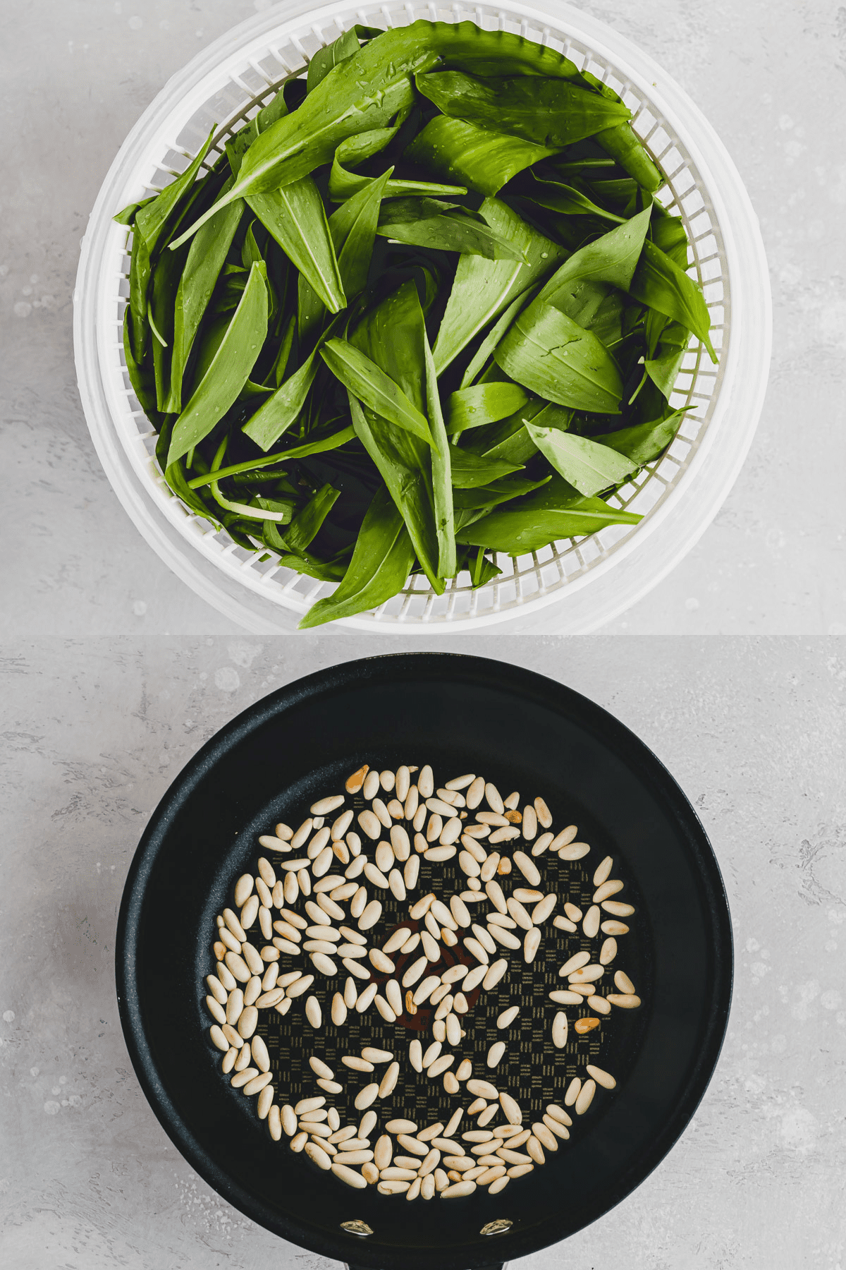 Wild Garlic Pesto Recipe Step1-2