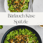 Pinterest Pin Bärlauch Spätzle