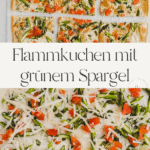 Pinterest Pin Spargel Flammkuchen