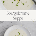 Pinterest Pin Spargelcremesuppe