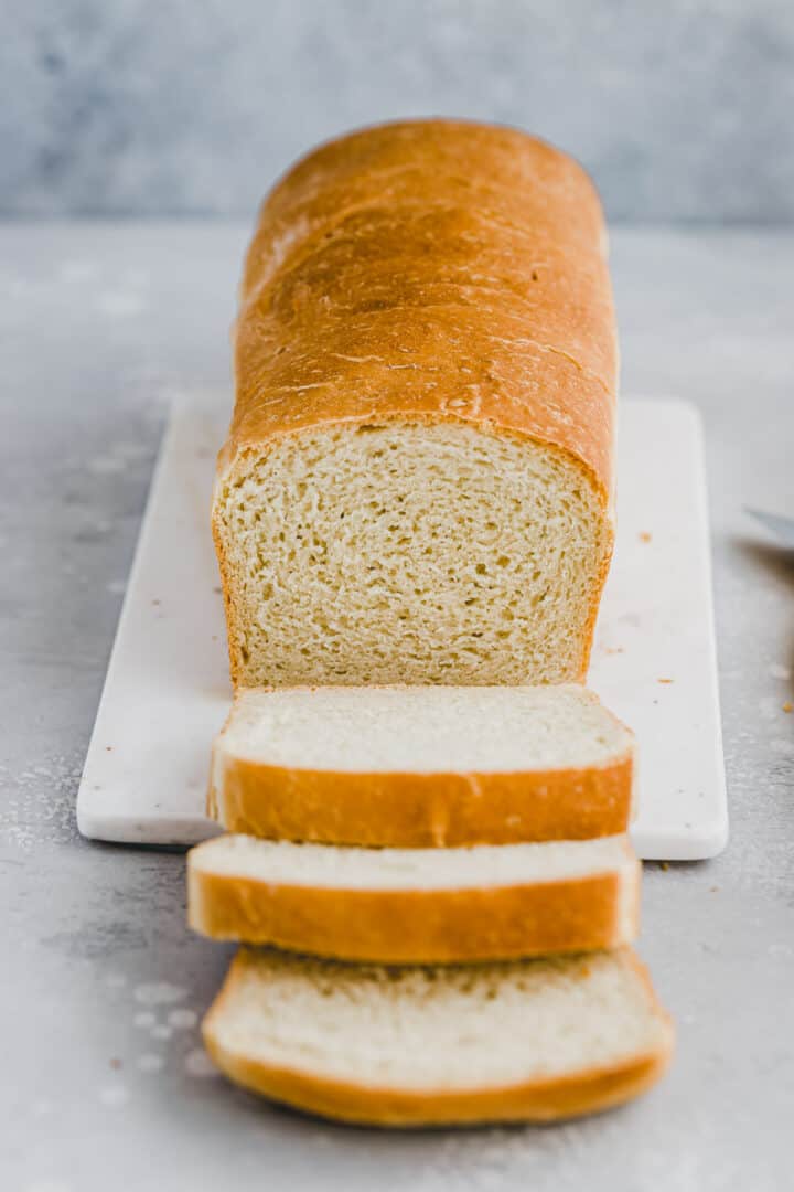 a loaf of White Sandwich Bread