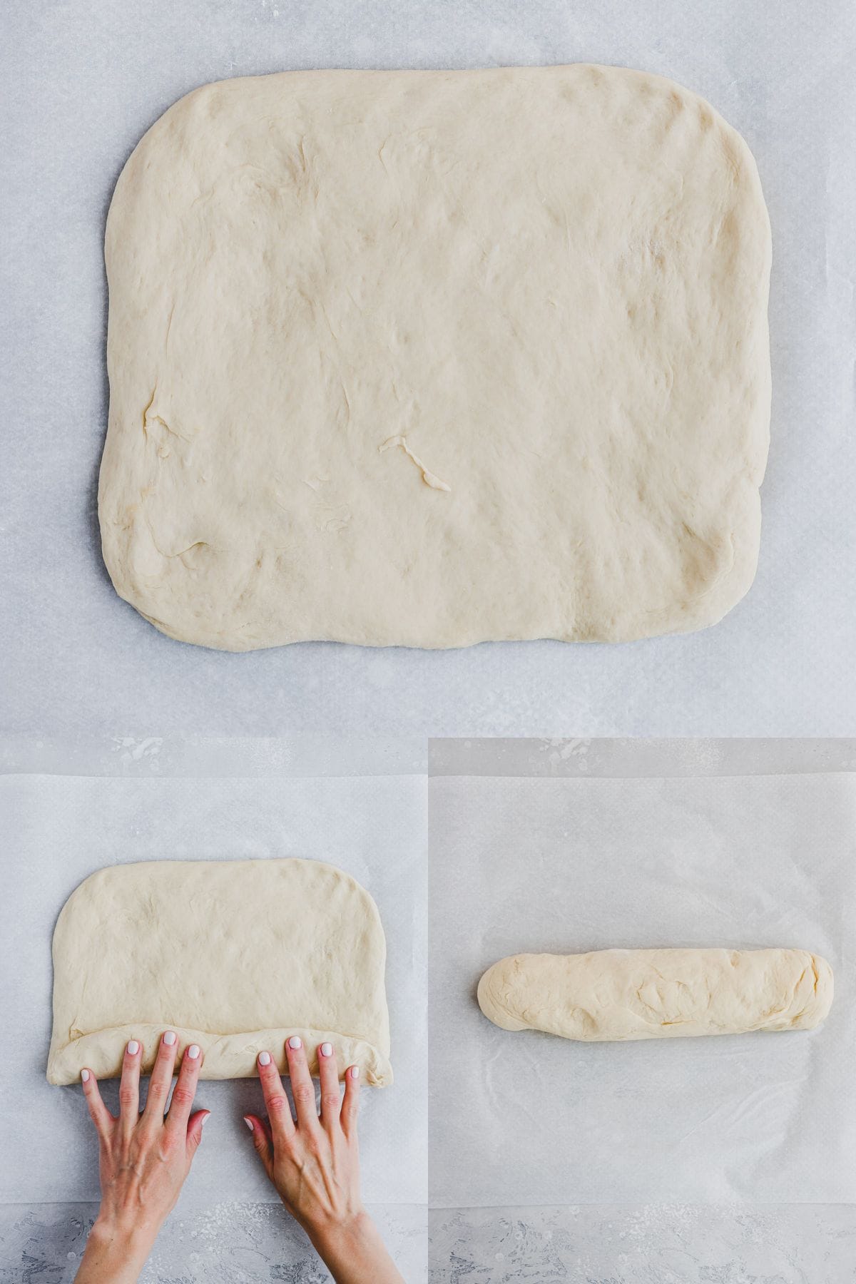 Sandwich Bread Recipe Step 5-7
