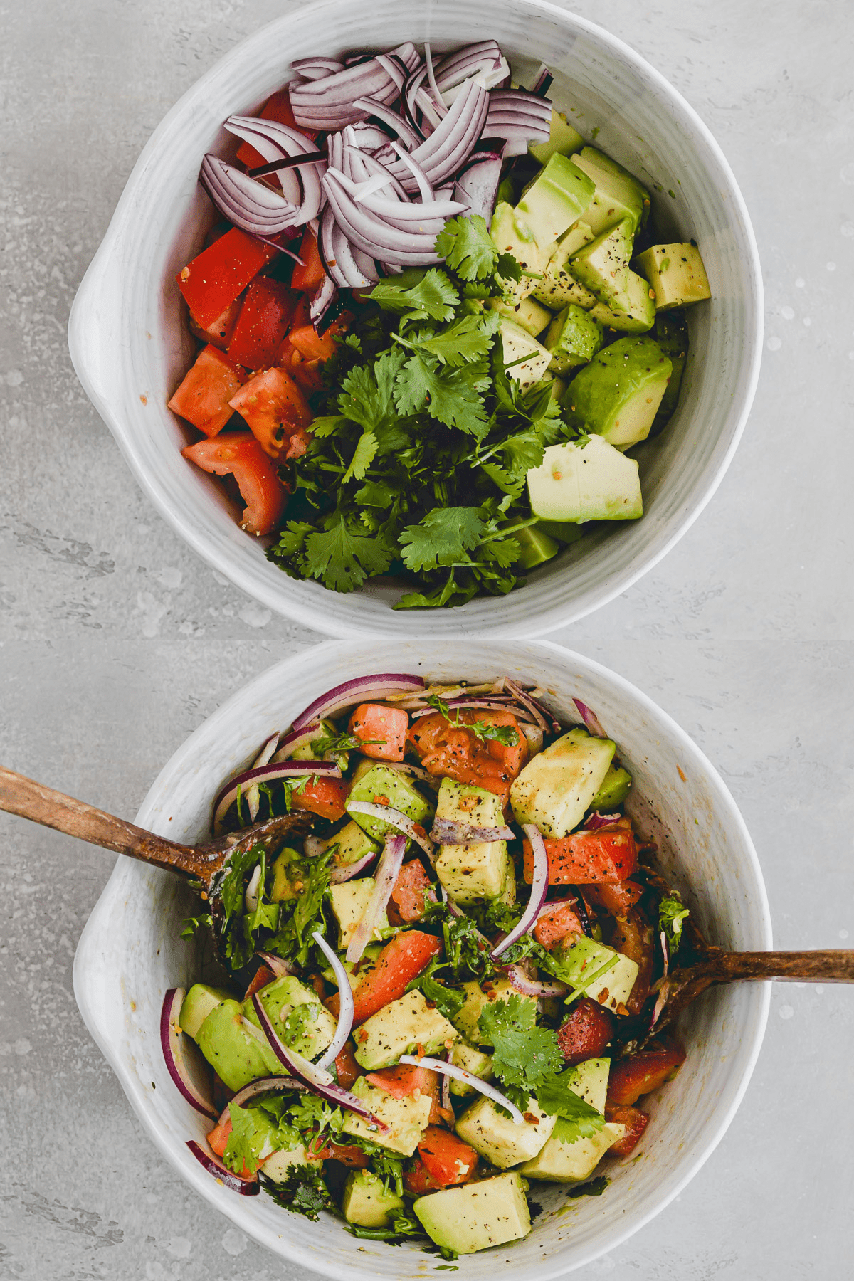 Avocado Tomato Salad Recipe Step 2-3