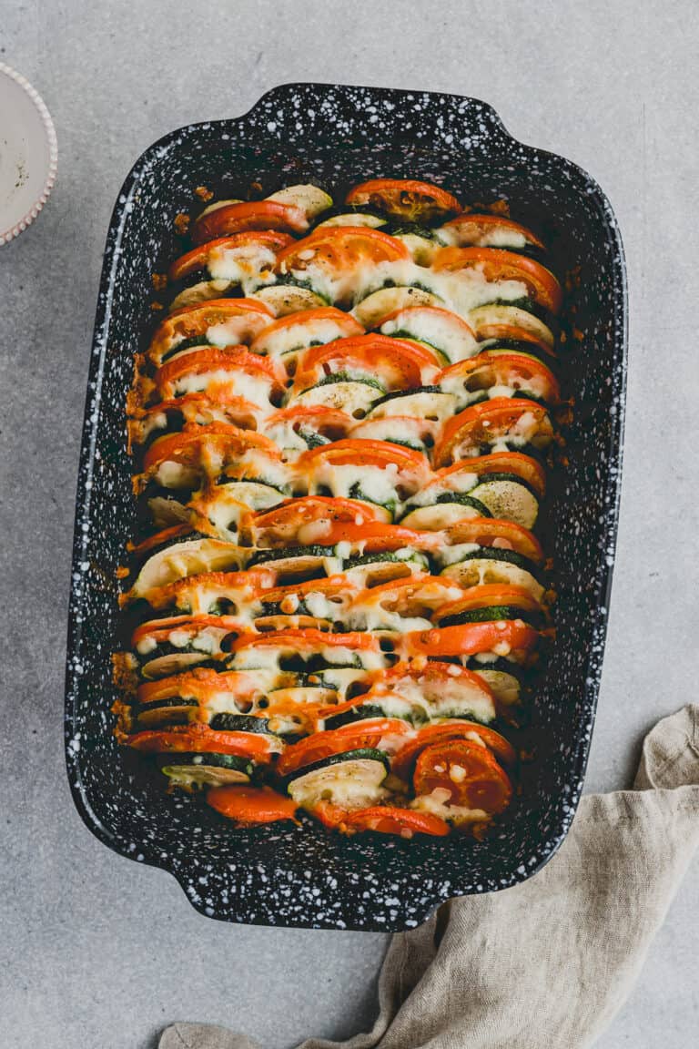 Zucchini Tomaten Auflauf