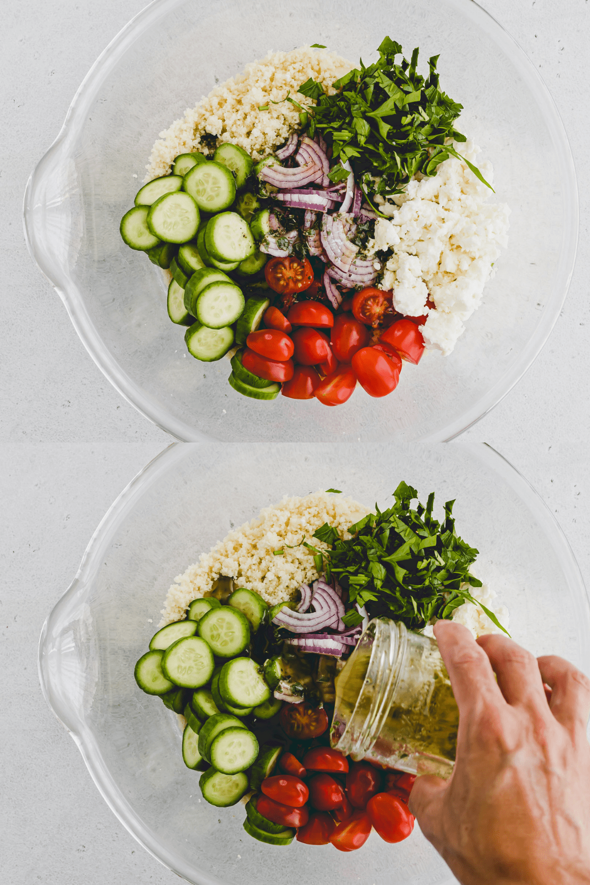 Couscous Salad with Feta Recipe Step 3-4