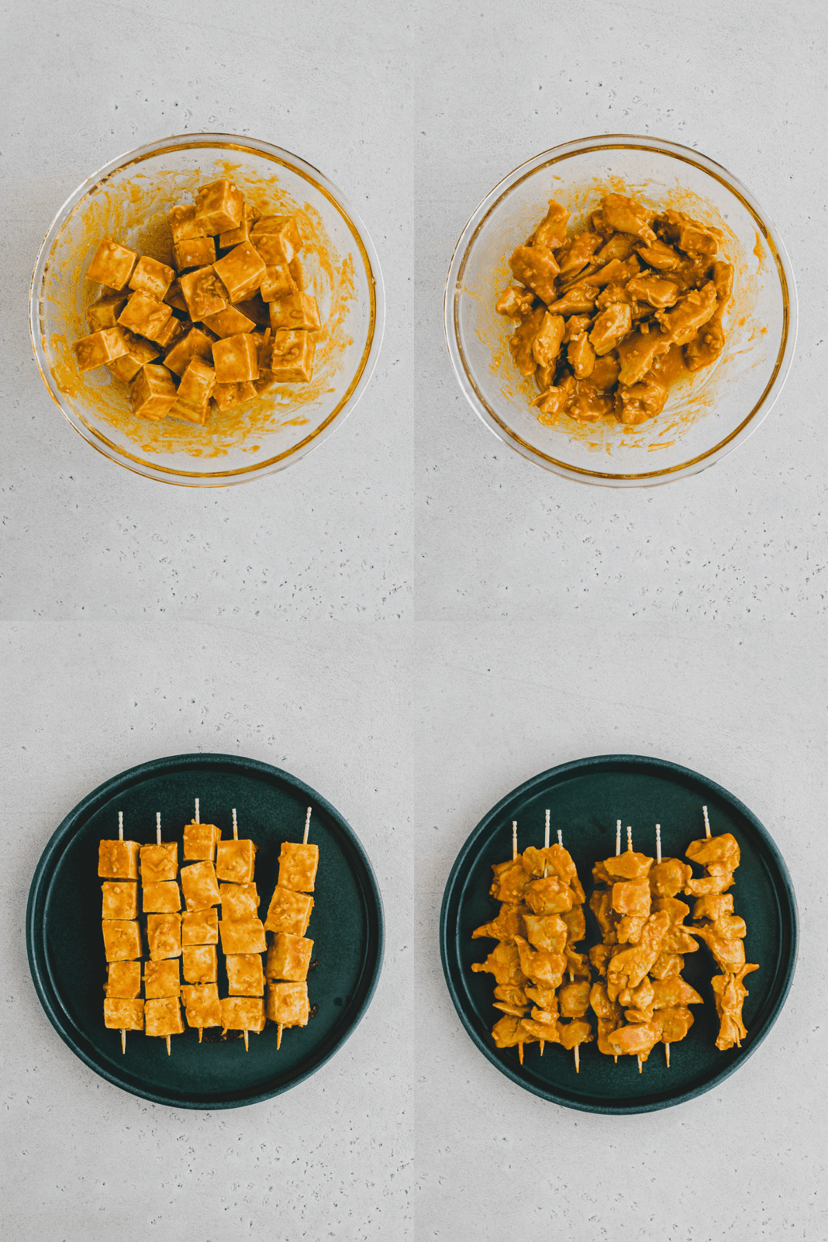 Satay Skewers Recipe Step 2-5