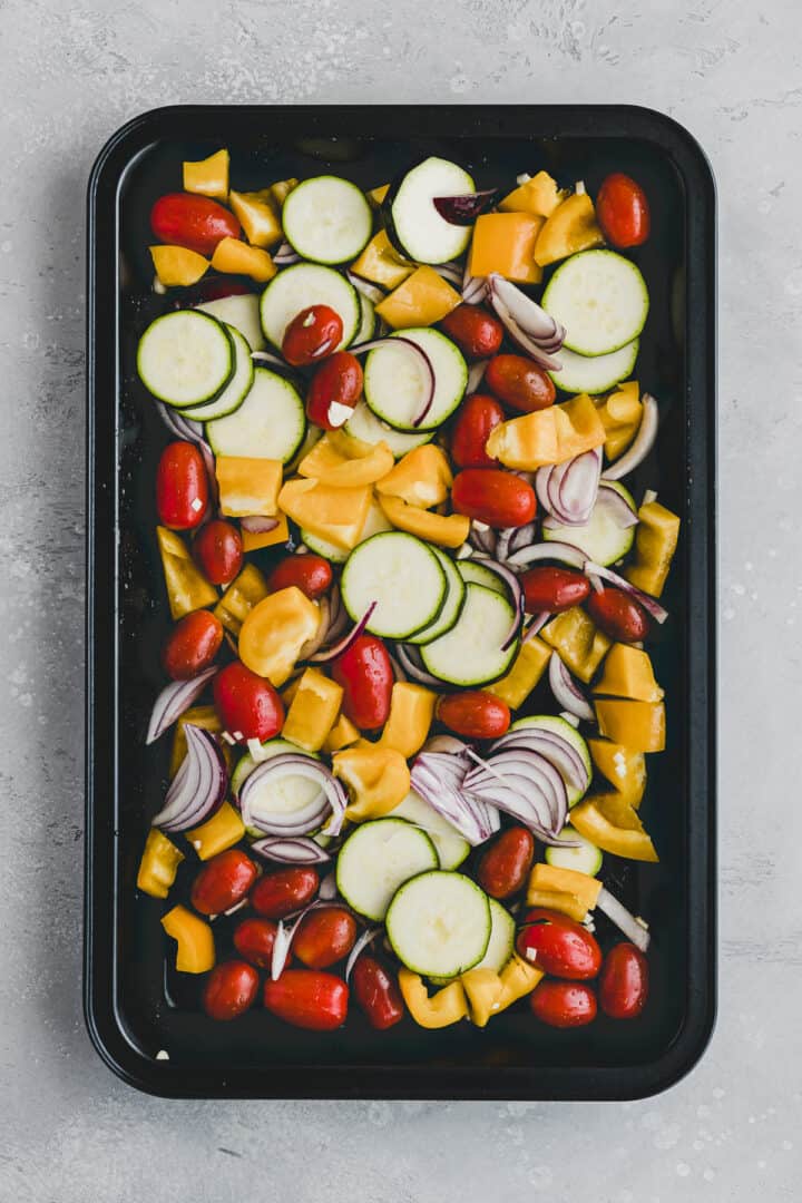 Roasted Vegetable Pasta Salad Recipe Step 2