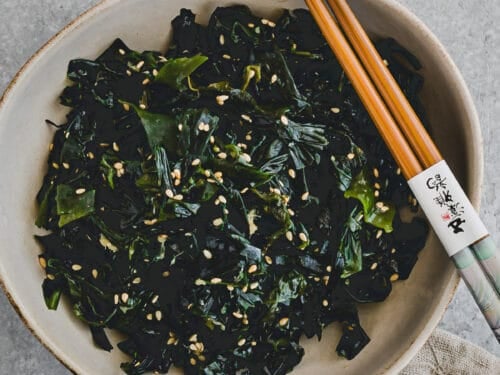 Wakame seaweed salad discount