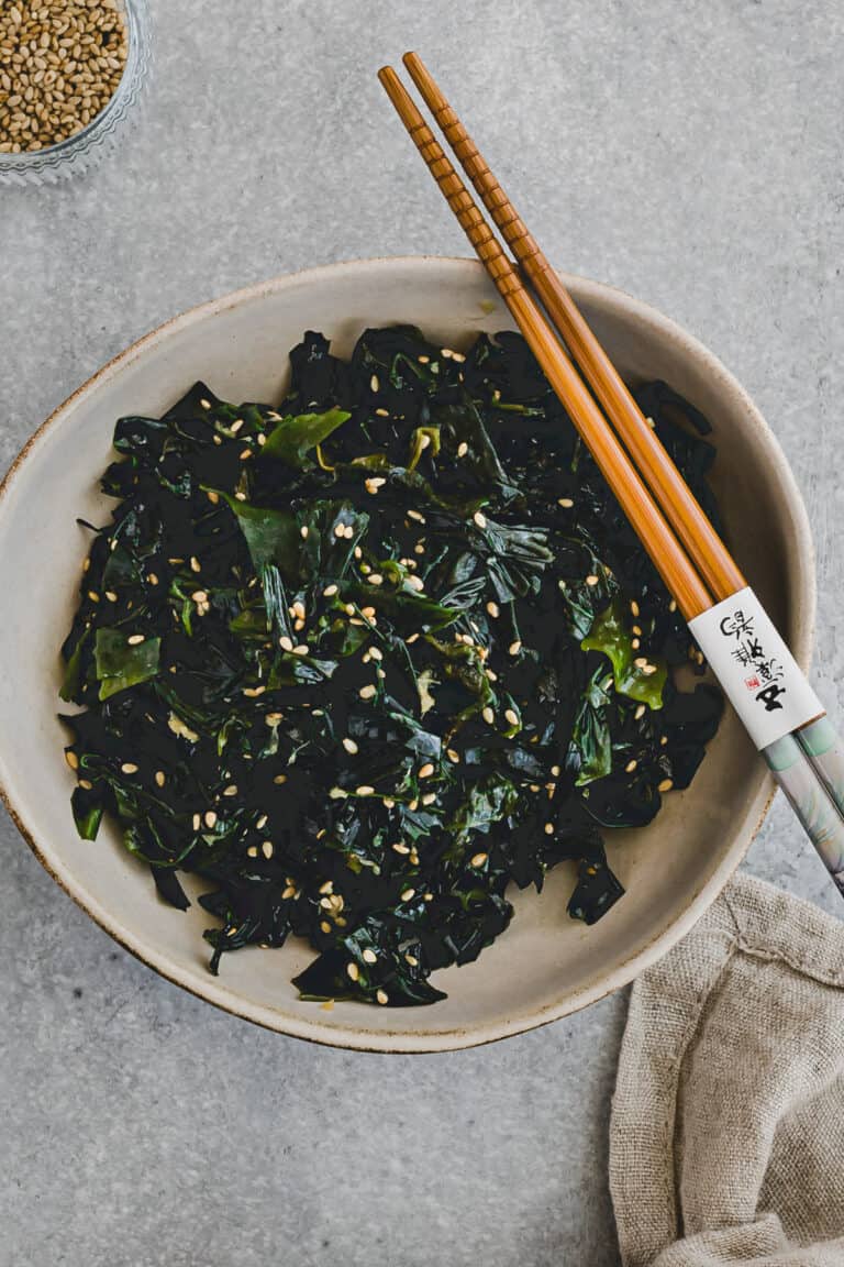 Wakame Salat (Japanischer Algensalat)