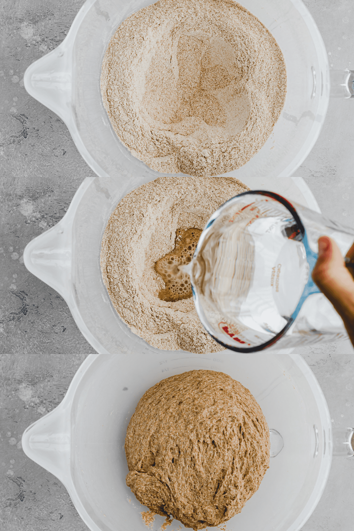 Pumpkin Seed Bread Recipe Step 1-3