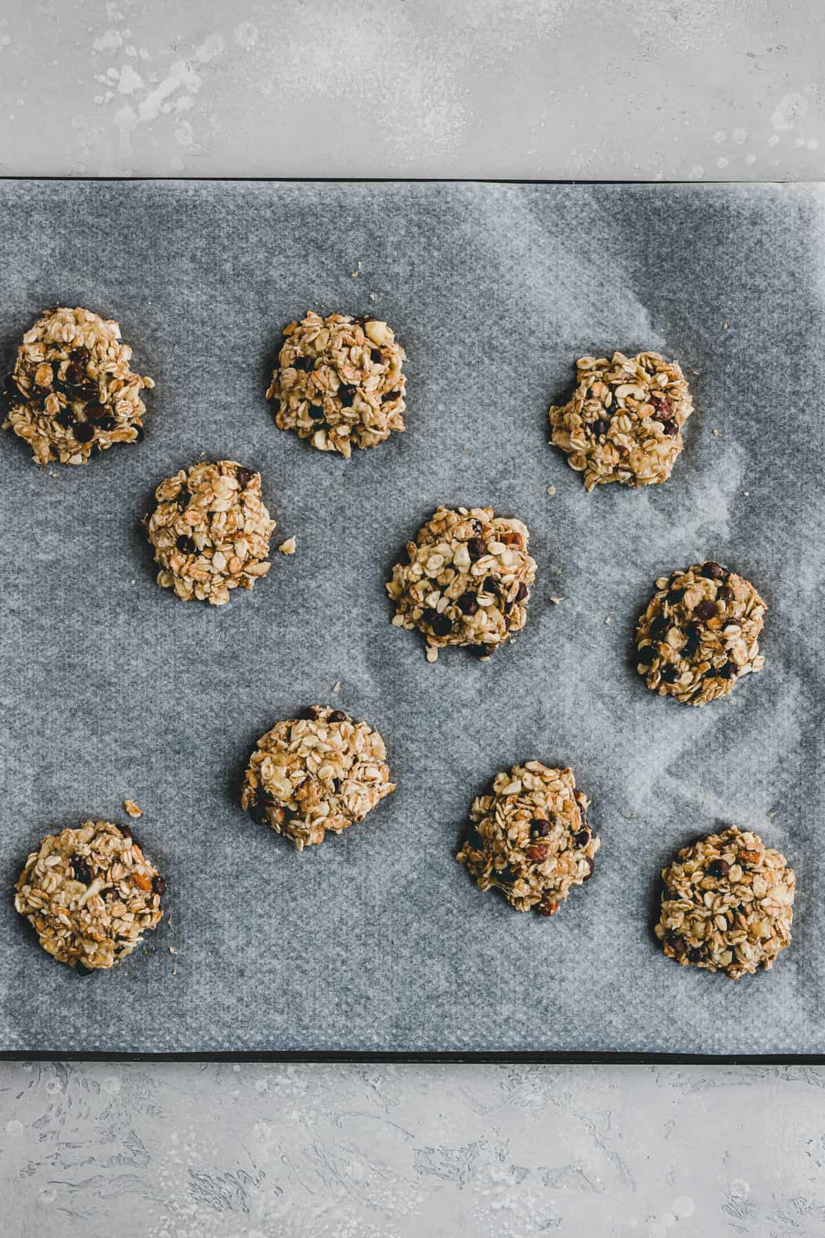 Banana Oatmeal Chocolate Chip Cookies Recipe Step 3