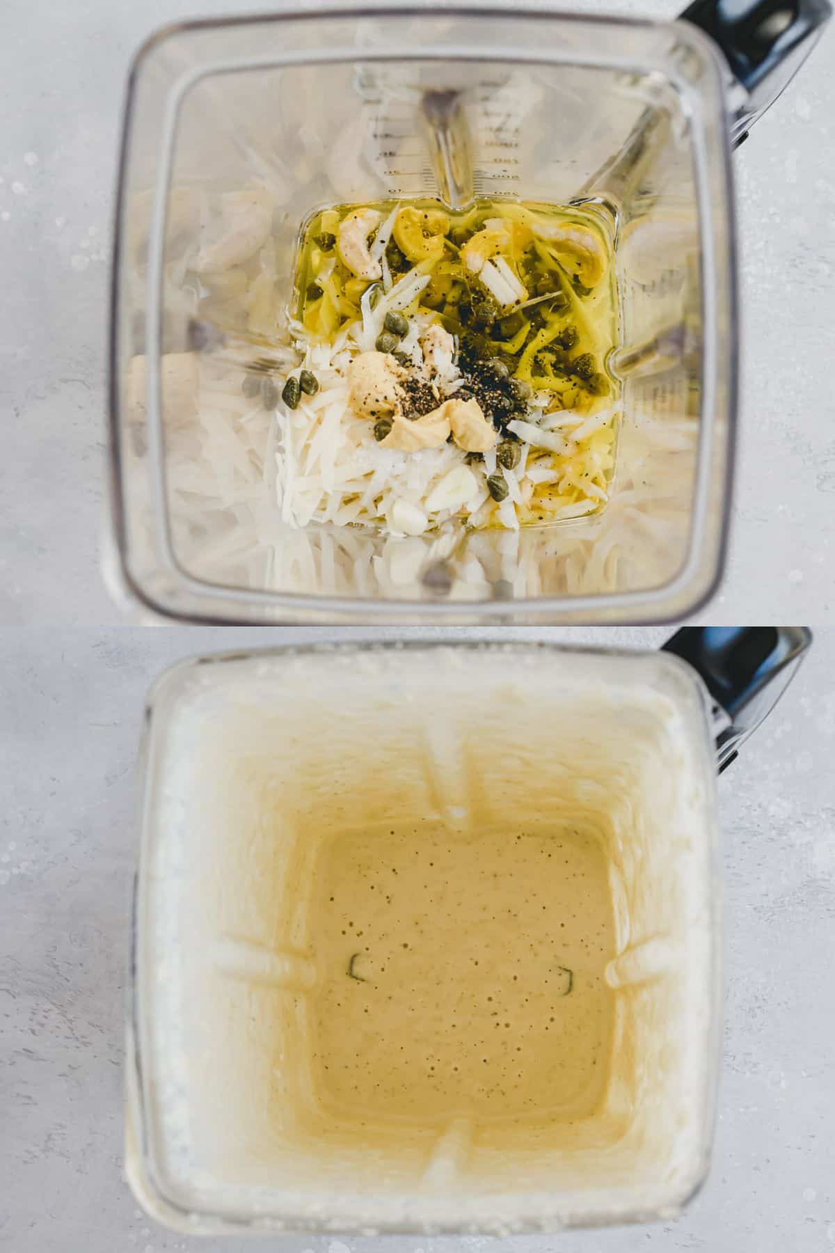 Caesar Dressing Rezept Schritt 1-2