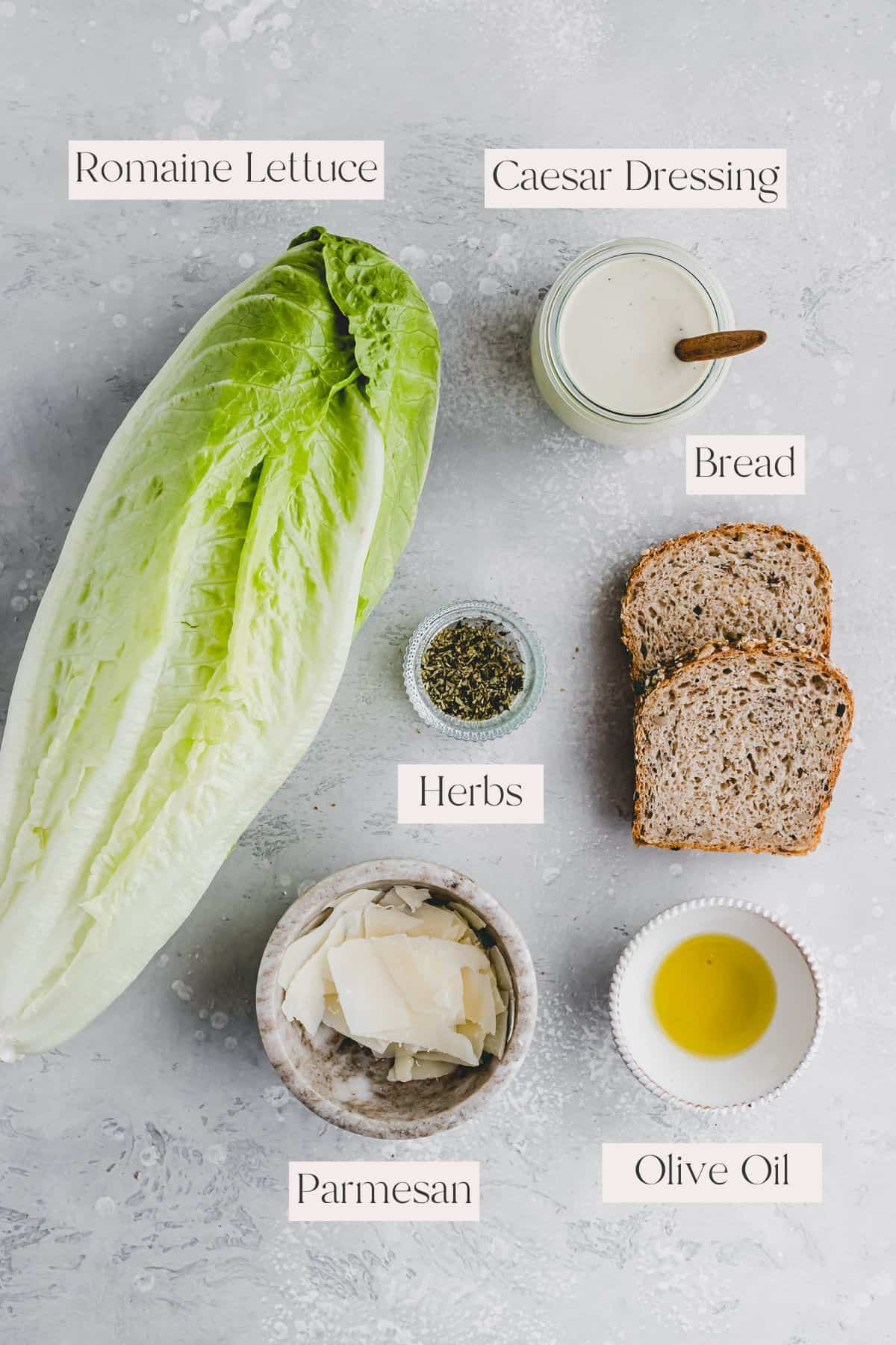 Caesar Salad Ingredients