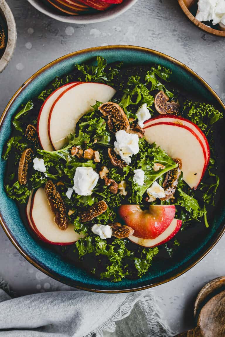Kale Salad with Apples