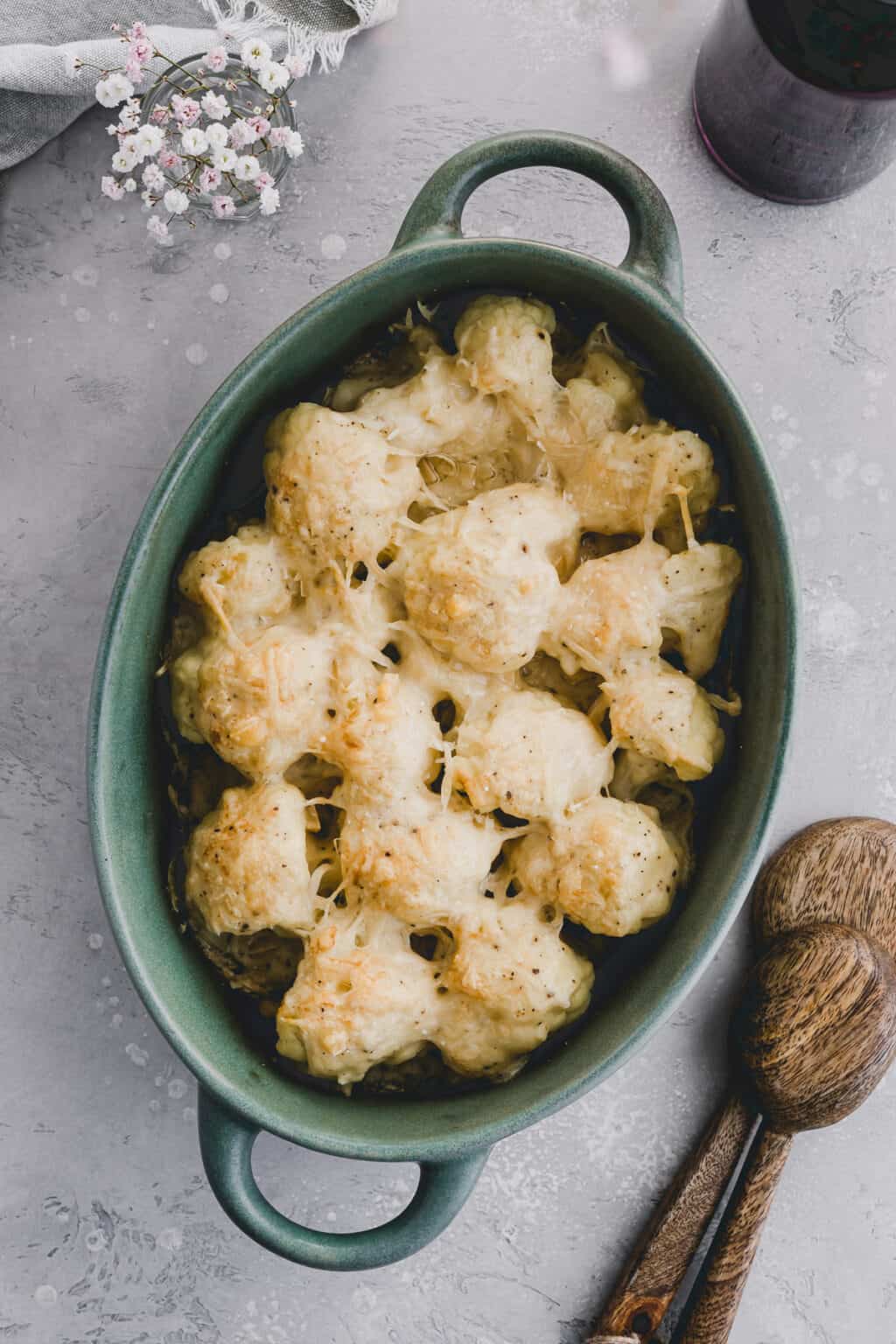 Blumenkohlauflauf Überbacken mit Käse | Aline Made