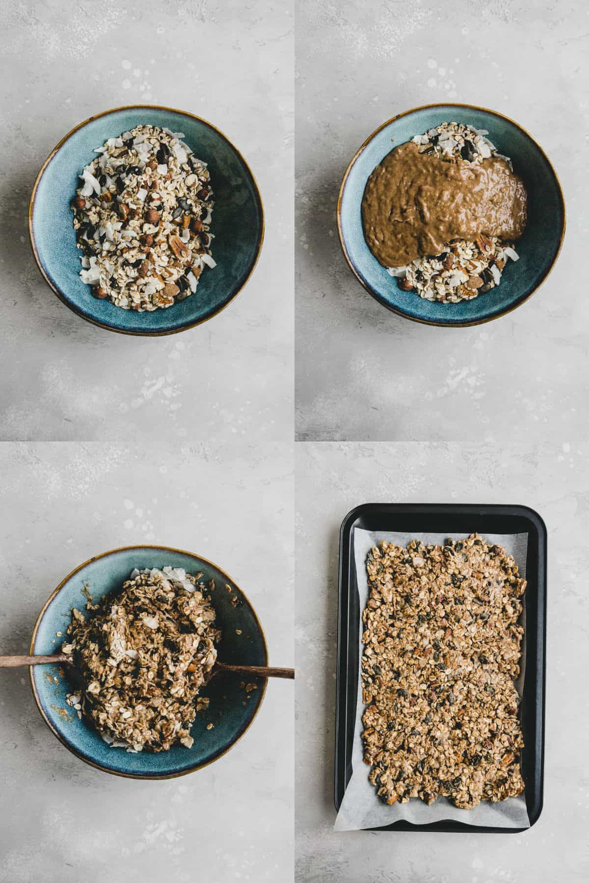 Sugar Free Granola Recipe Step 5-8