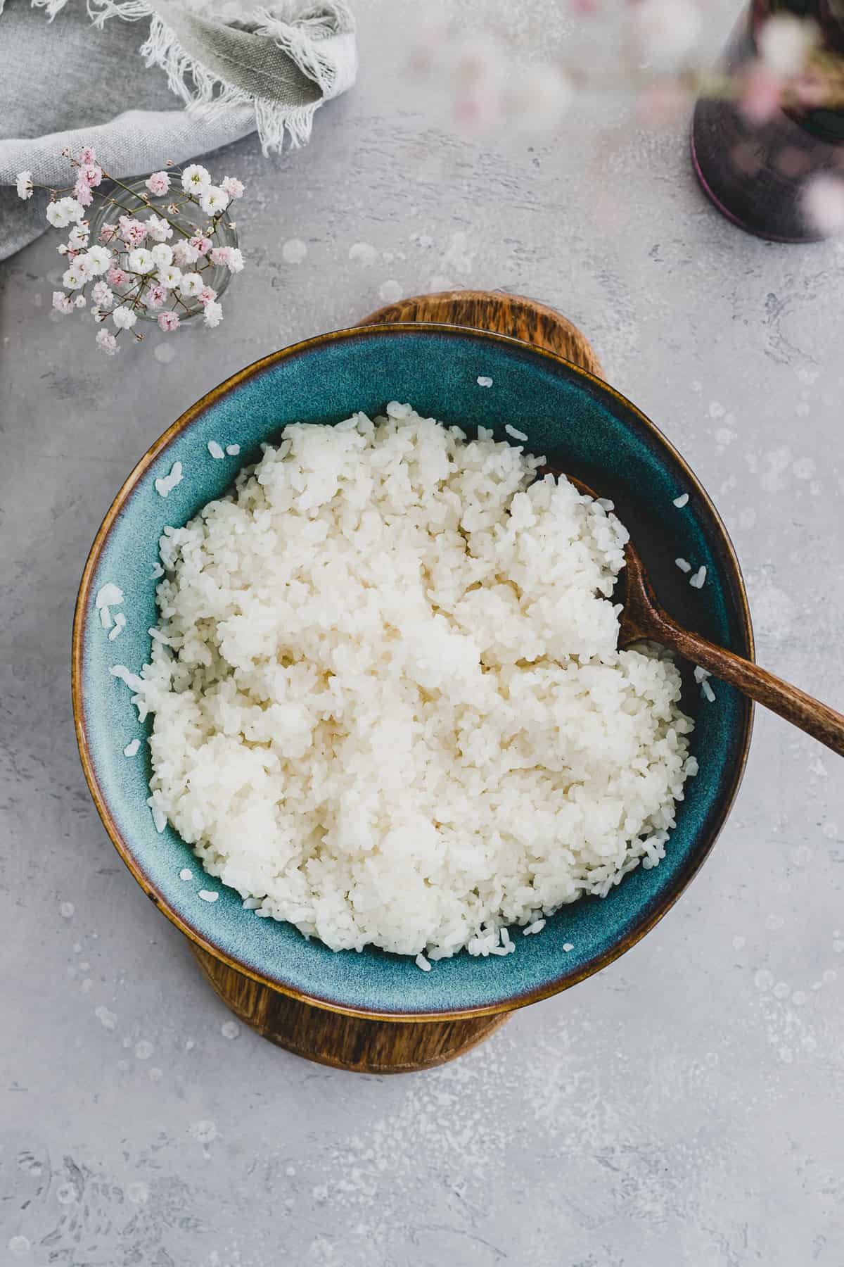 Instant Pot Sushi Rice Recipe - Highly Seasoned & Perfect Every Time