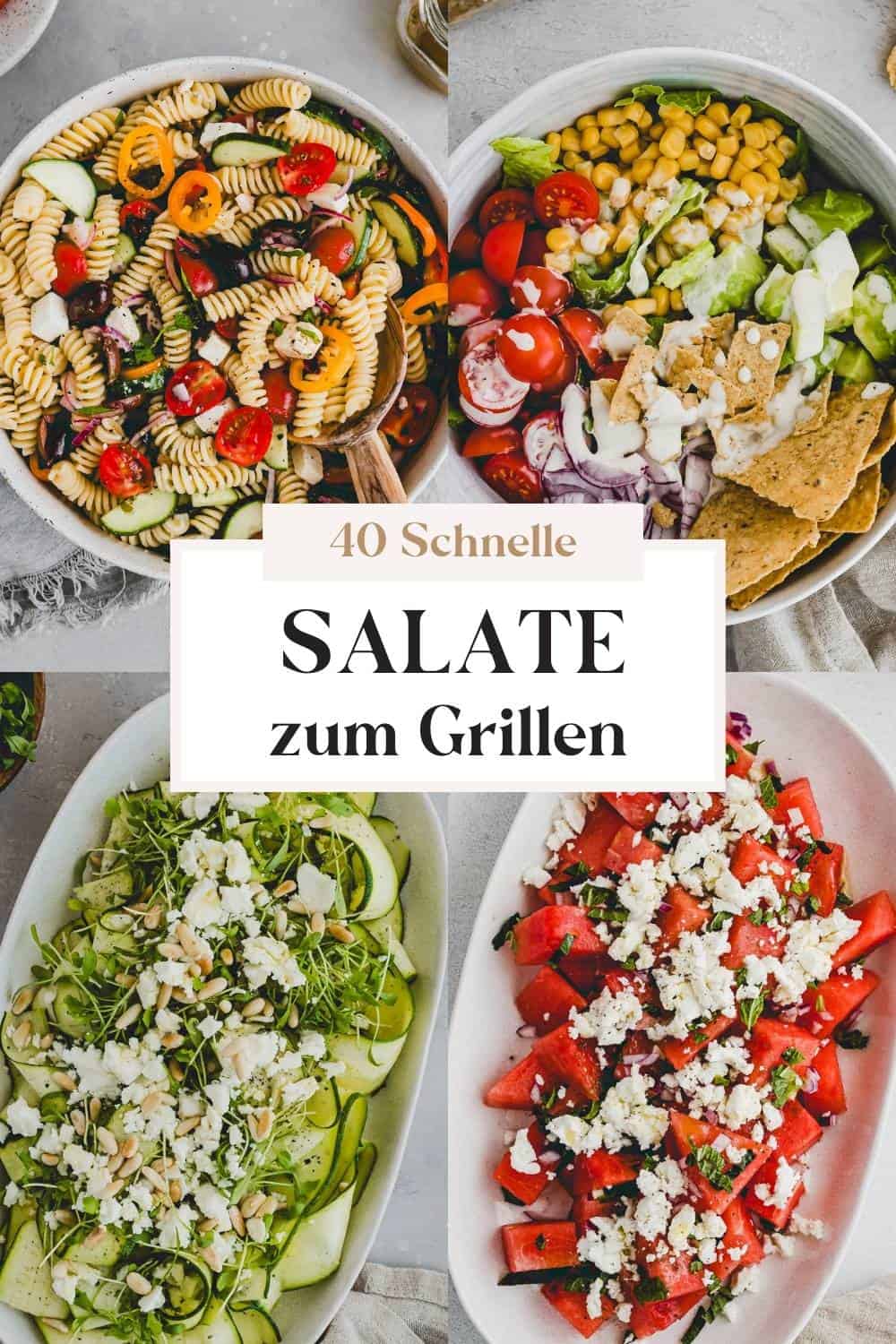 40 Schnelle Salate zum Grillen