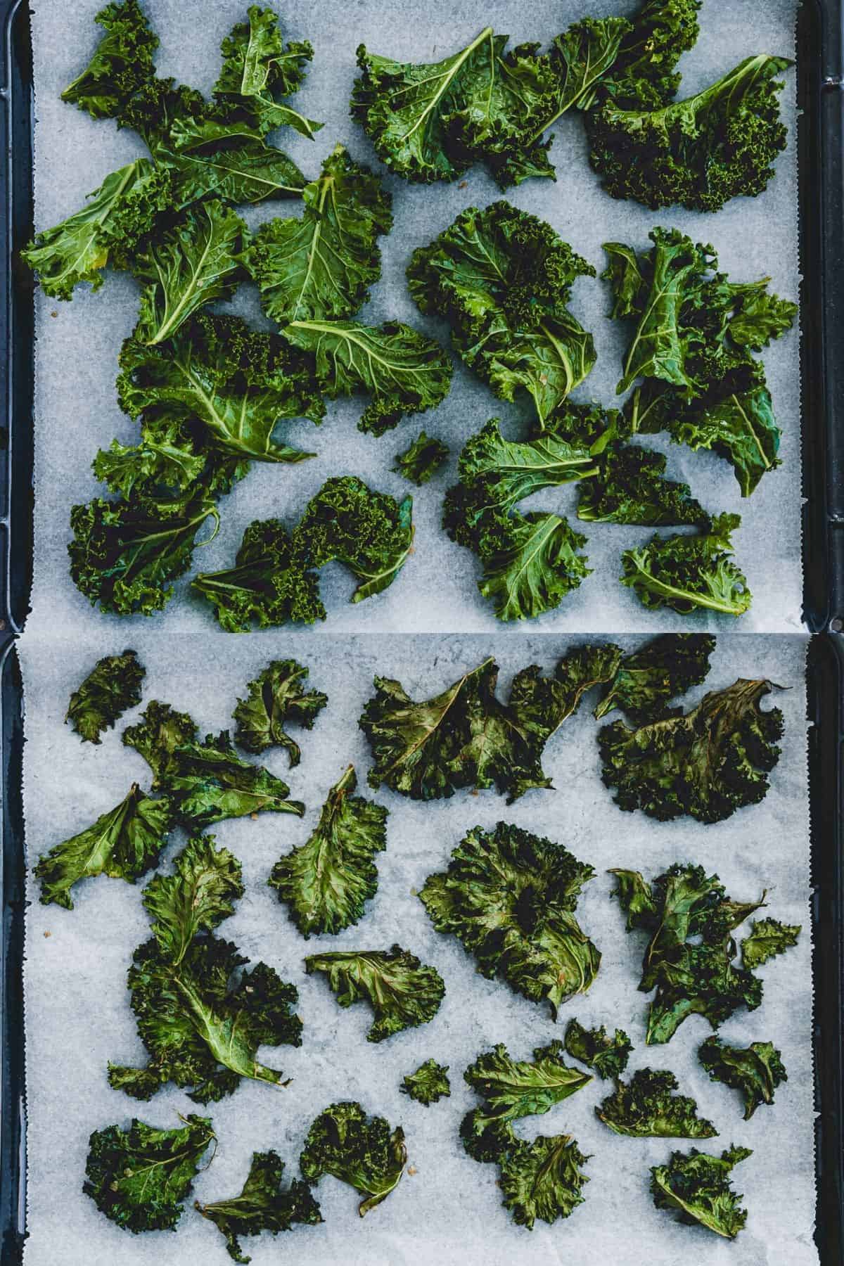 Kale Chips Recipe Step 5-6