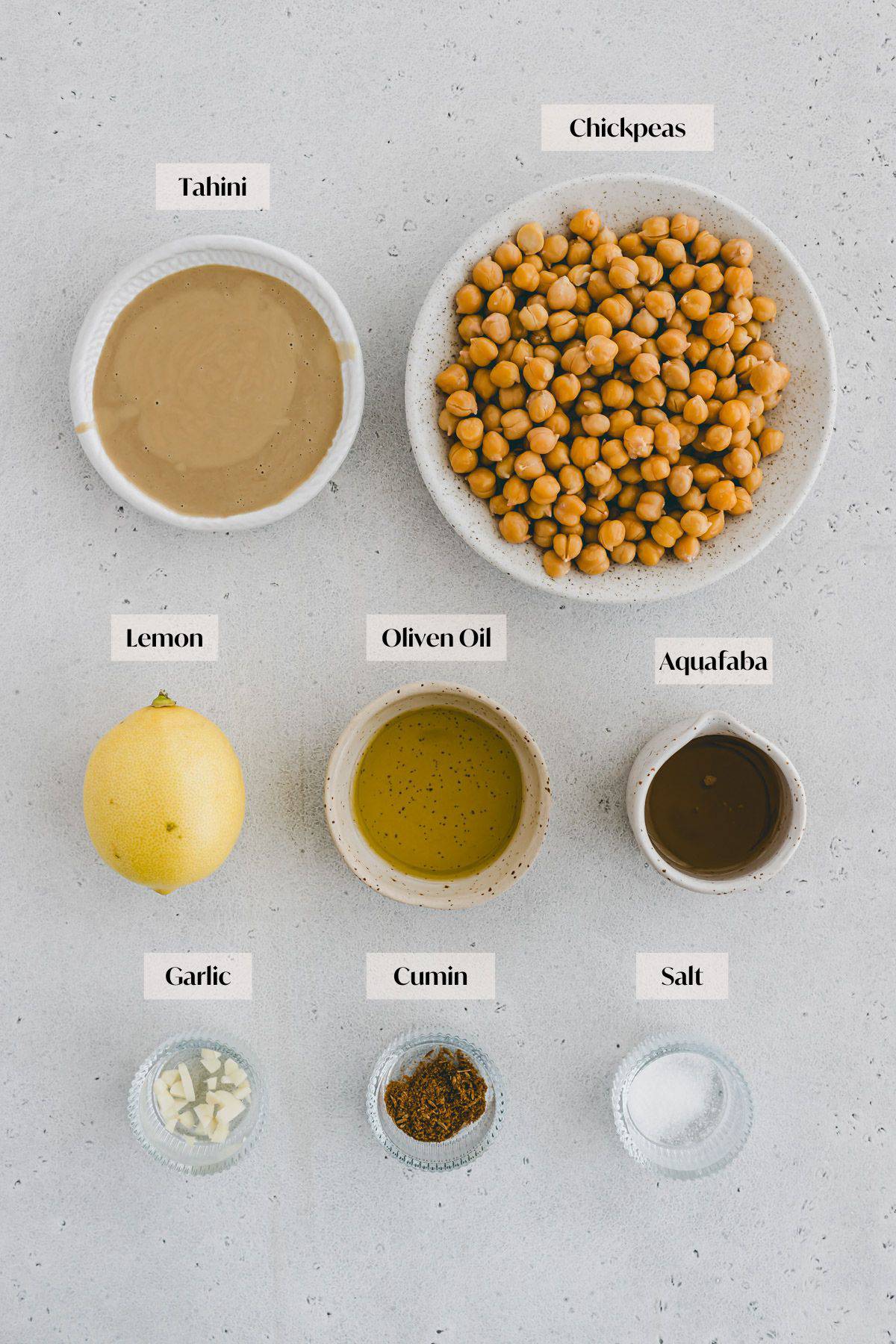 Hummus Ingredients