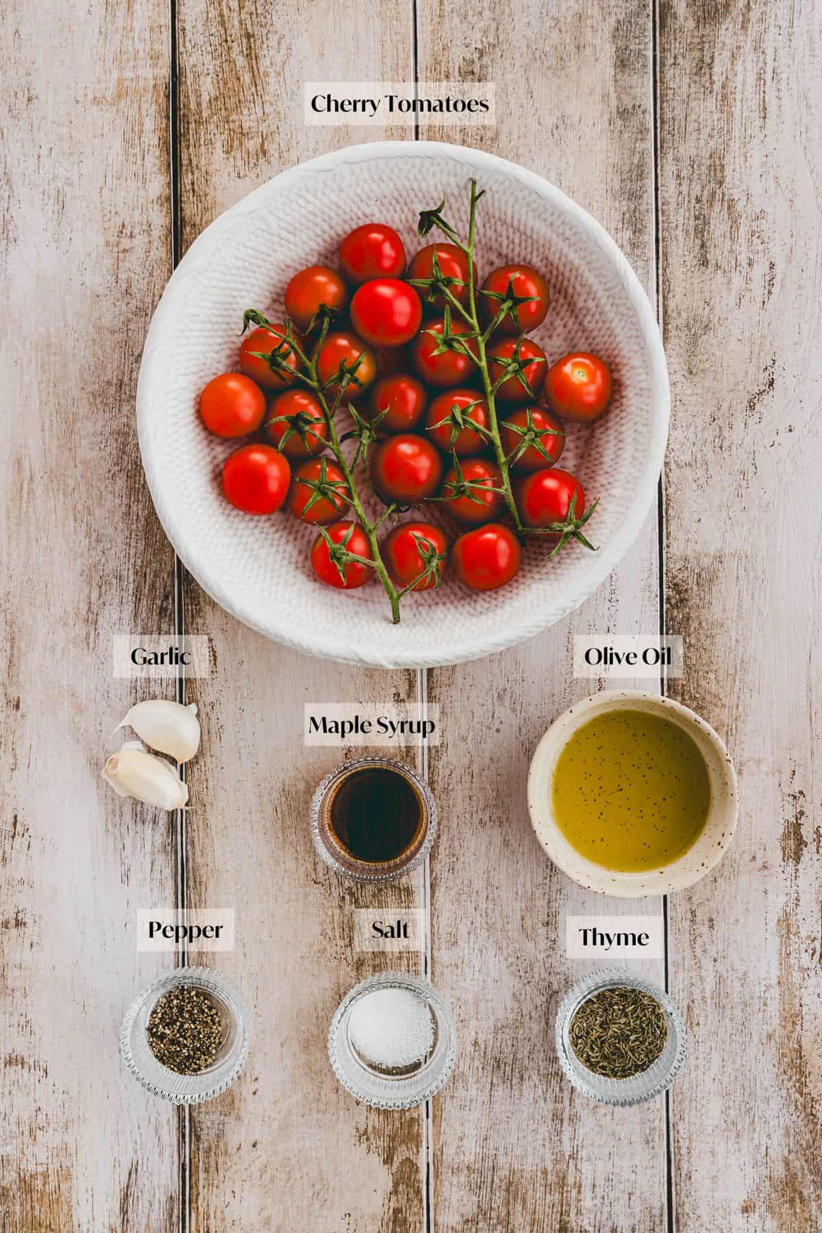 Roasted Cherry Tomatoes Ingredients