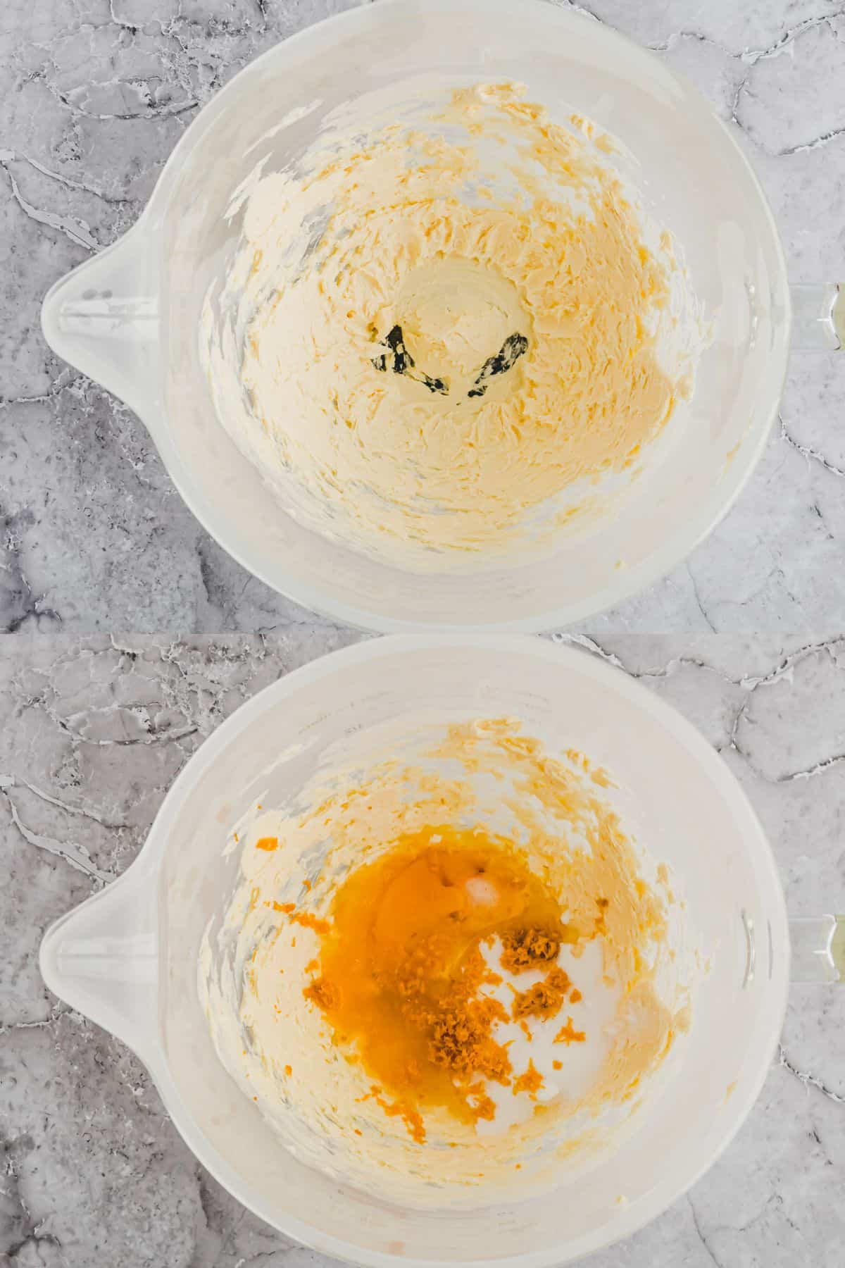Orange Shortbread Cookies Recipe Step1-2