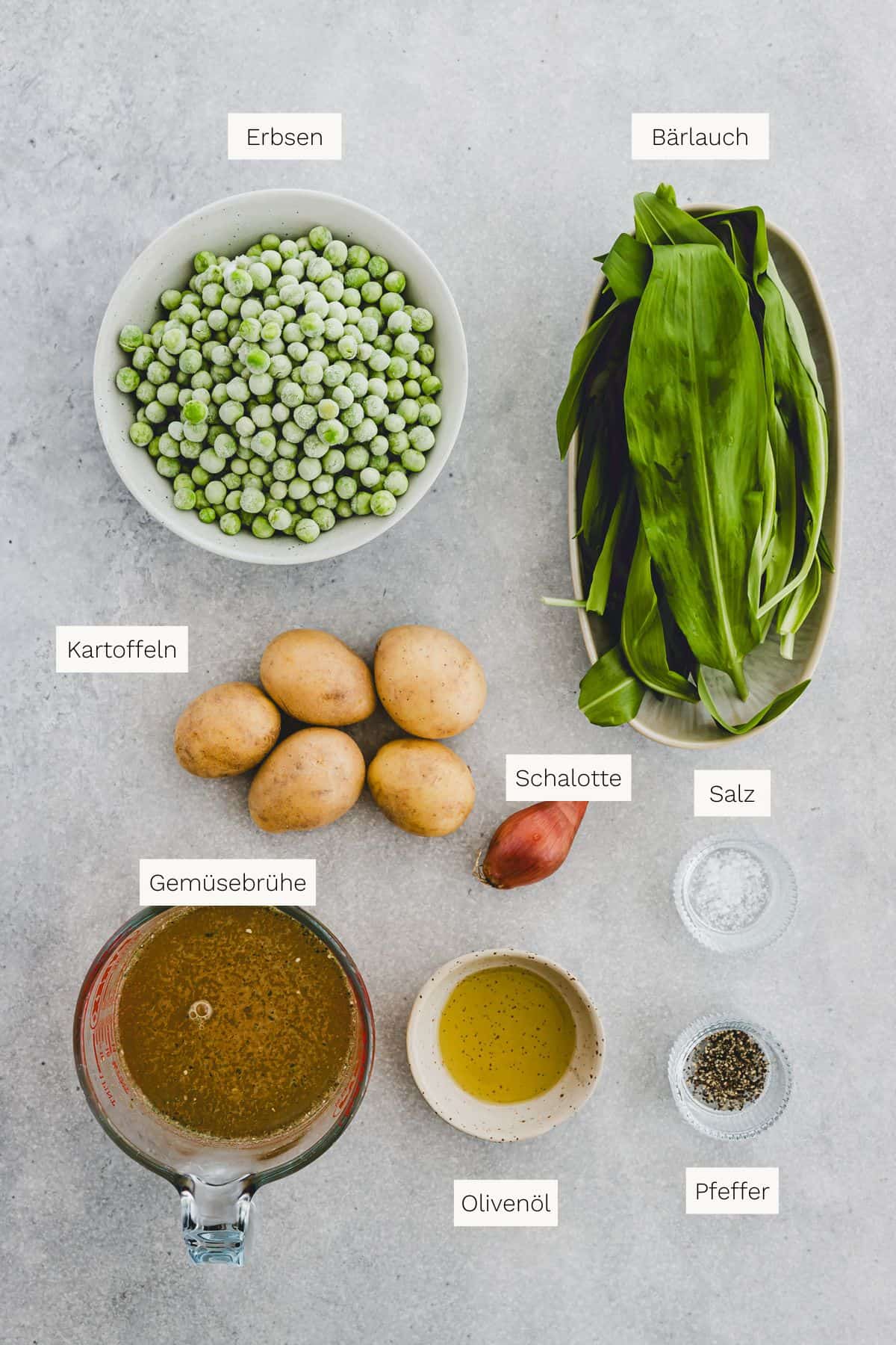 Bärlauchsuppe Zutaten