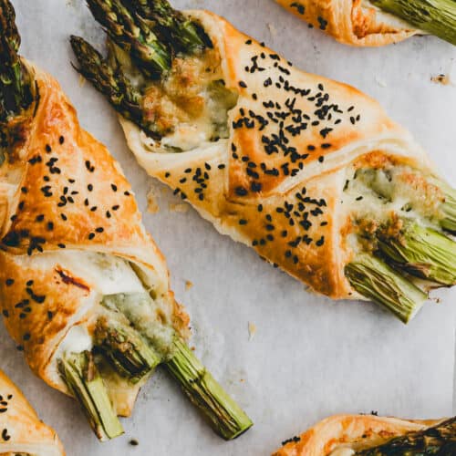 Asparagus Puff Pastry Bundles