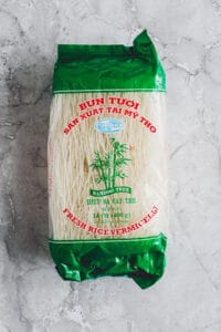 bamboo tree rice vermicelli