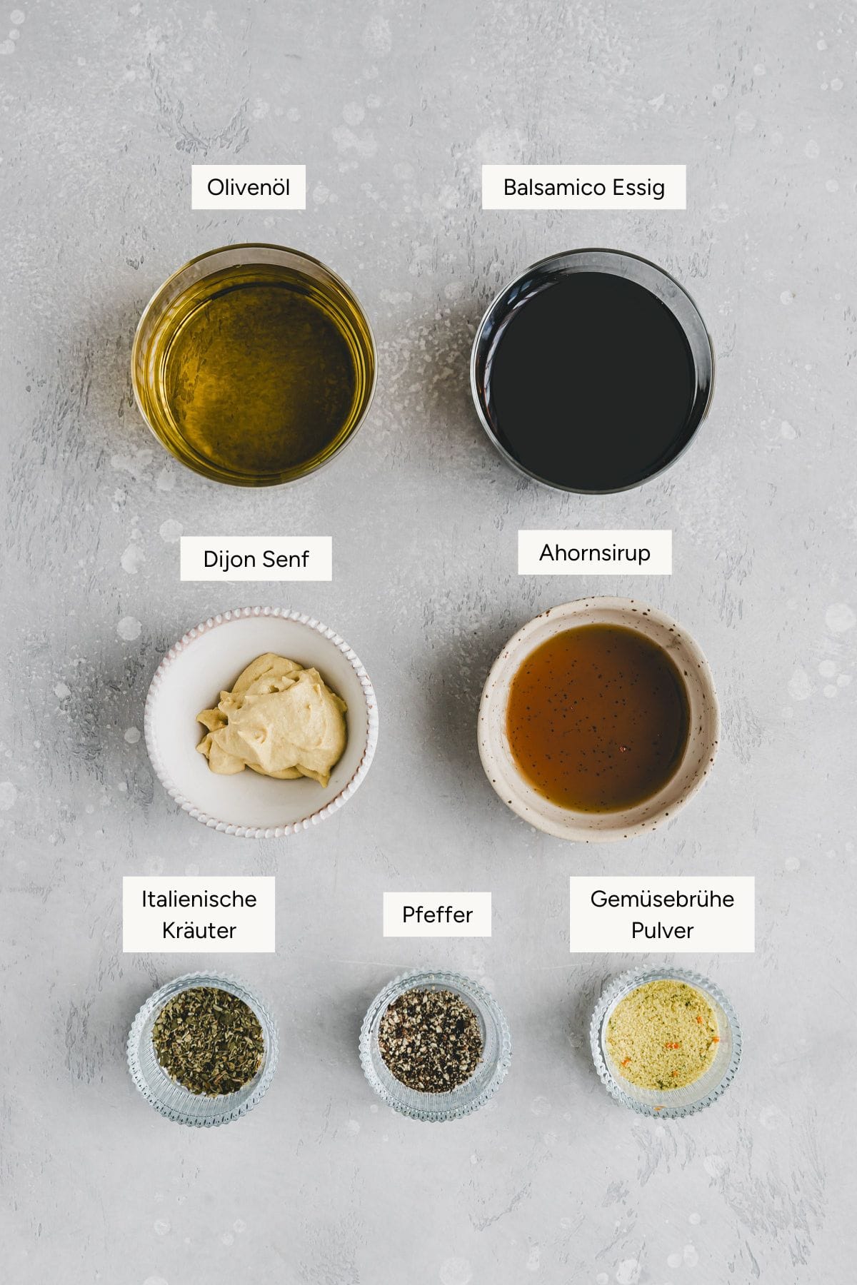Balsamico Dressing Zutaten