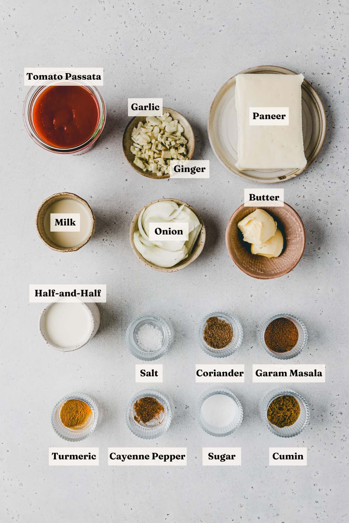recipe ingredients