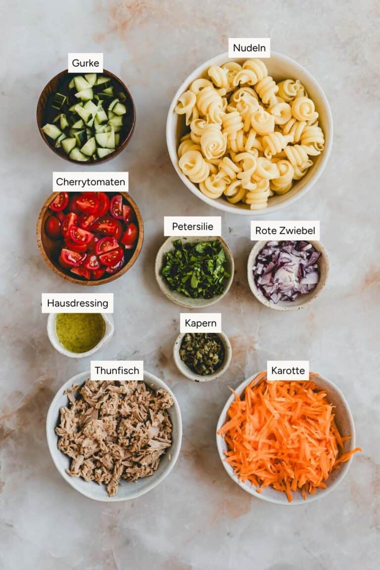 Nudelsalat mit Thunfisch | Aline Made